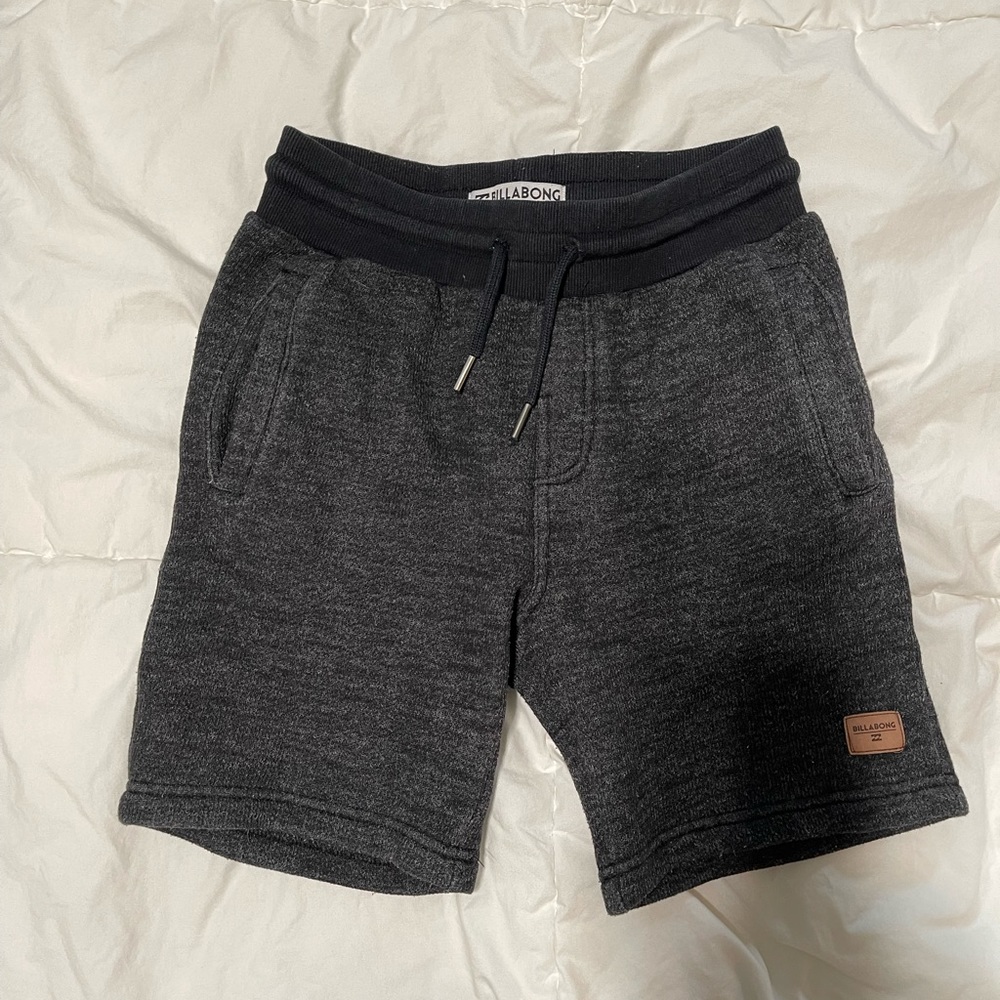 Billabong boys black shorts